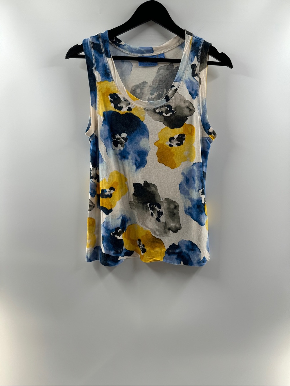 🧸 Simply Vera Vera Wang Floral Tank Top – Women's Petite Large